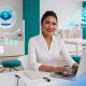 Entrepreneur using AI for small business tools for smarter business growth