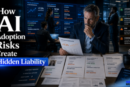 Executive reviews AI-driven pricing, hiring, customer service, data, and financial decisions that lack clear human oversight.